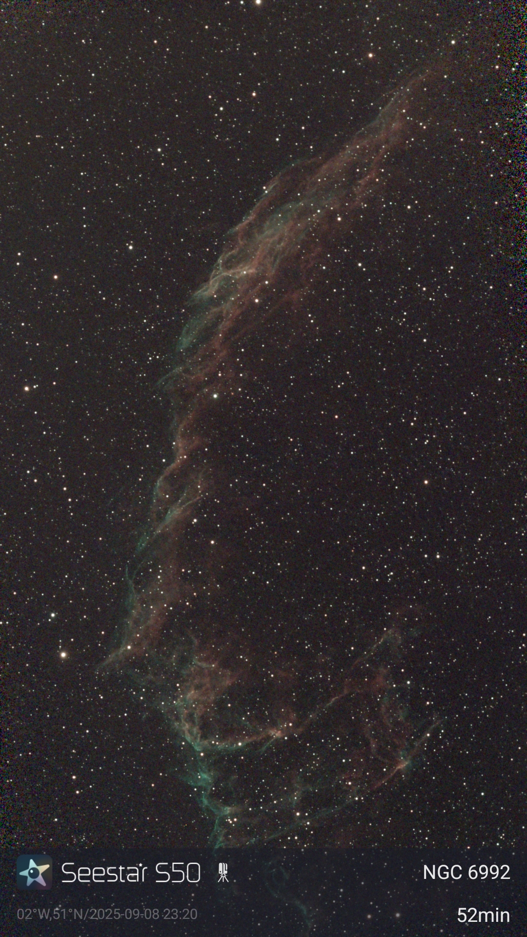 The Cygnus Loop - Urban Astrophotography