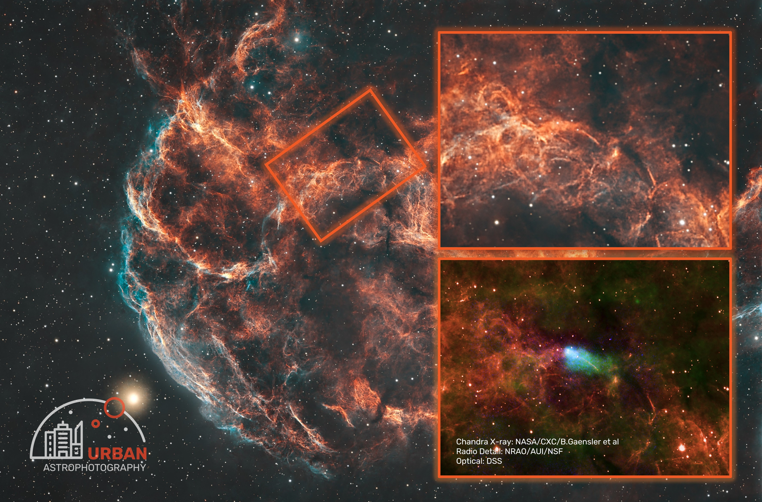 The Jellyfish Nebula | IC 443 - Urban Astrophotography