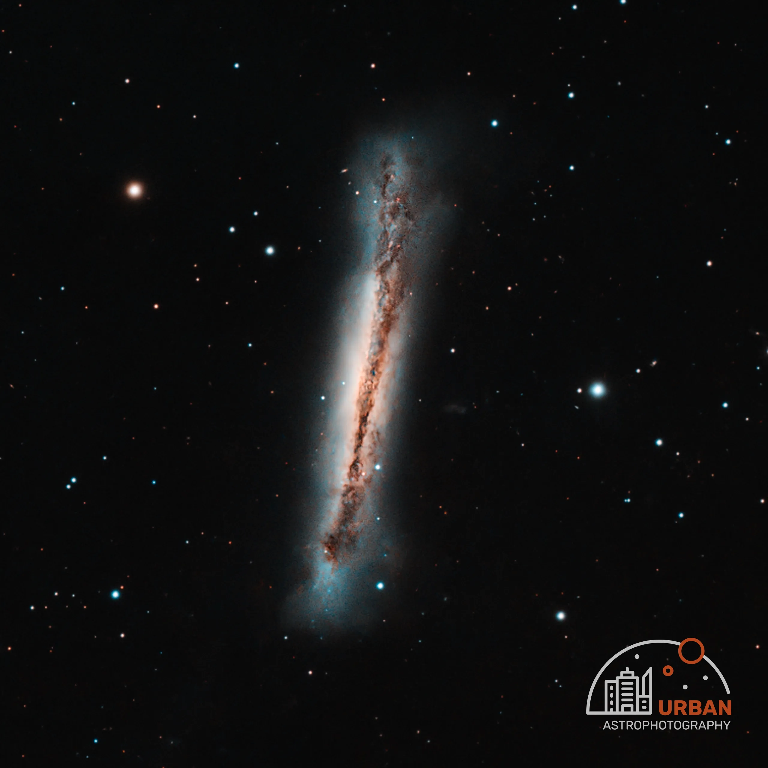 The Leo Triplet | NGC 3628, M65, M66 - Urban Astrophotography